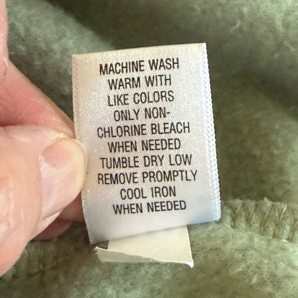 CROFT & BARROW Zip Up Fleece Embroidered Jacket Size 1X - Picture 9 of 9